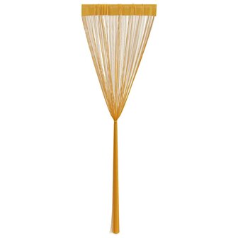 Koordgordijnen 2 st 140x250 cm goudkleurig 5