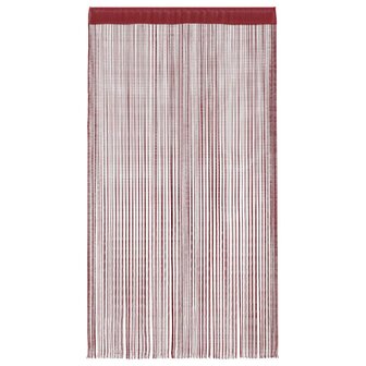 Draadgordijnen 140x250 cm wijnrood 2 st 4