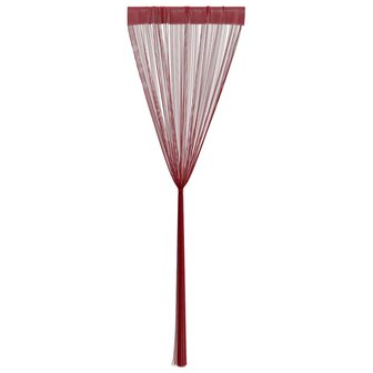 Draadgordijnen 140x250 cm wijnrood 2 st 5