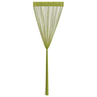 Draadgordijnen 100x250 cm groen 2 st 5