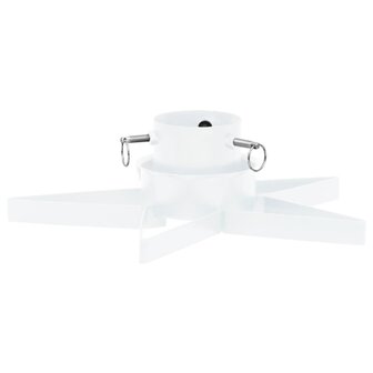 Kerstboomstandaard 47x47x13,5 cm wit 3
