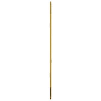 Wandspiegel 60x25 cm ovaal goudkleurig 4