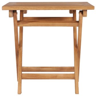 Tuintafel inklapbaar 45x45x45 cm massief teakhout 3