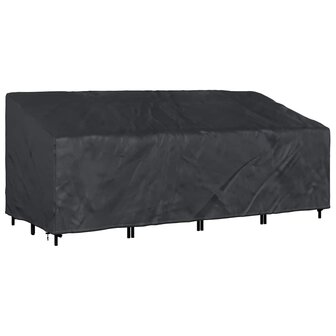 Tuinbankhoes Zwart 200 x 100 x 89 cm 600D oxford stof 3