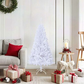 Kunstkerstboom met dikke takken 150 cm PVC wit 2