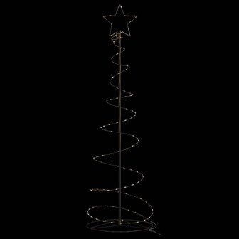 LED-kerstboom 120 LEDs warm wit 180 cm 6