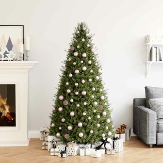 100-delige Kerstballenset roze 1