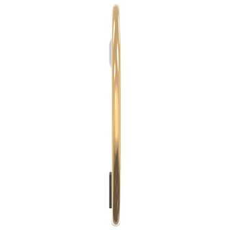 Wandspiegel rond &Oslash;20 cm goudkleurig 4