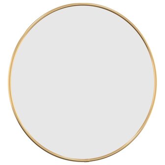 Wandspiegel rond &Oslash;40 cm goudkleurig 3