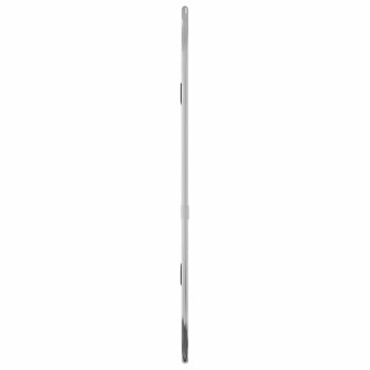Wandspiegel 40x15 cm ovaal zilverkleurig 4