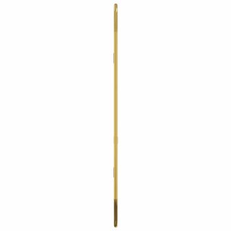 Wandspiegel 50x20 cm ovaal goudkleurig 4
