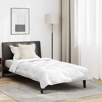 Dekbed met Kussen met kussen 2 pcs Wit Microvezel 1