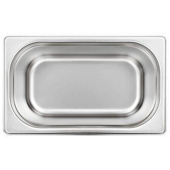 Gastronormbakken 4 st GN 1/4 150 mm roestvrij staal  6