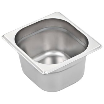 Gastronormbakken 12 st GN 1/6 100 mm roestvrij staal  4
