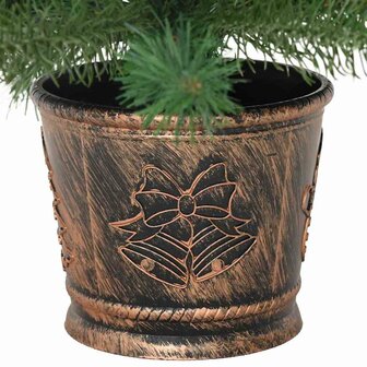 Kunstkerstboom met standaard Groen 75 cm PVC, PE en staal 6