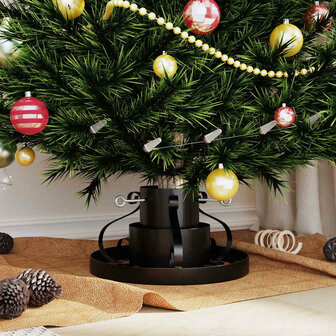 Kerstboomstandaard Zwart 40 x 40 x 21 cm Staal 4