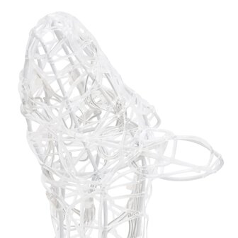 Kerstversiering rendierfamilie 160 LED&amp;apos;s koudwit acryl 6