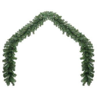 Kerstkrans 2 pcs Groen 20 m PVC 4