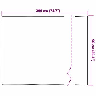 Spiegelfolie 2 pcs Zilver PET 8
