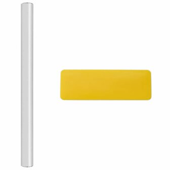 Spiegelfolie Zilver 90 x 500 cm PET 2