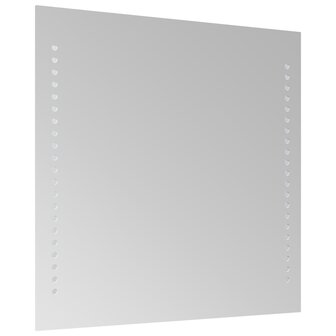 Badkamerspiegel LED 40x40 cm 5