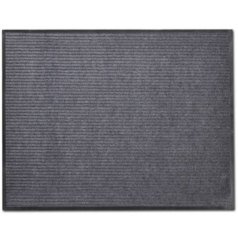Deurmat PVC 90 x 60 cm (grijs) 1