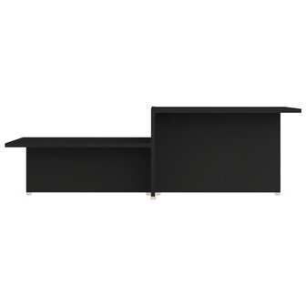Salontafel 111,5x50x33 cm bewerkt hout zwart 4