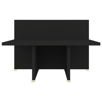Salontafel 111,5x50x33 cm bewerkt hout zwart 5