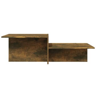 Salontafel 111,5x50x33 cm bewerkt hout gerookt eikenkleurig 5