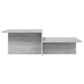 Salontafel 111,5x50x33 cm bewerkt hout grijs sonoma eikenkleur 5