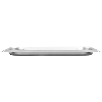 Gastronormbakken 12 st GN 1/3 20 mm roestvrij staal 5