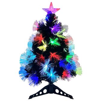 Kunstkerstboom met decoratieve touwlichten Groen 64 cm PVC 4