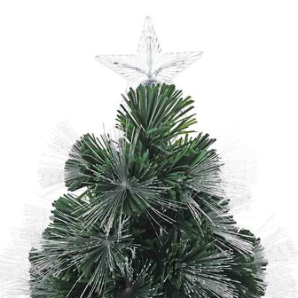 Kunstkerstboom met decoratieve touwlichten Groen 64 cm PVC 6