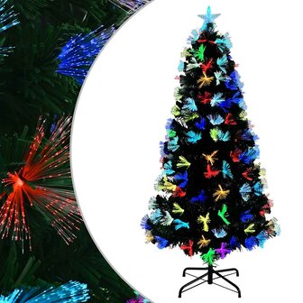 Kunstkerstboom met decoratieve touwlichten Groen 120 cm PVC 2