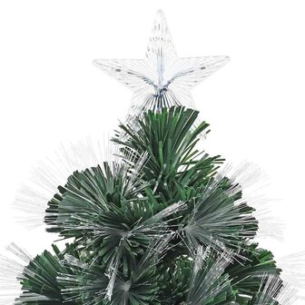 Kunstkerstboom met decoratieve touwlichten Groen 120 cm PVC 6