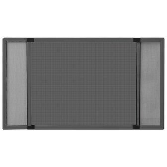 Raamhor uitschuifbaar (100-193)x75 cm antracietkleurig 2