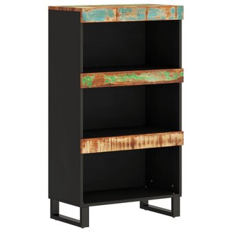 Bijzetkast 60x33x107 cm massief gerecycled hout 2
