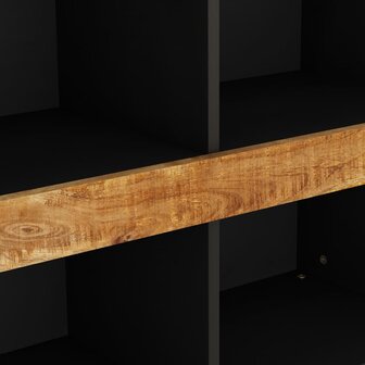 Bijzetkast 85x33x75 cm massief mangohout 8