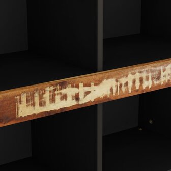 Bijzetkast 85x33x75 cm massief gerecycled hout 8