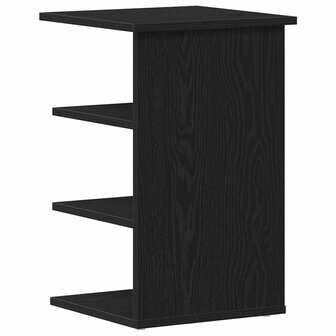 Bijzetkast Zwart 35 x 35 x 55 cm Bewerkt hout 5