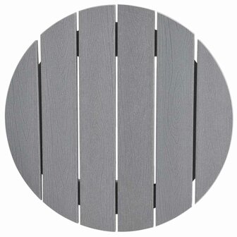 Bartafel Lichtgrijs 55 x 55 x 107 cm HDPE 8