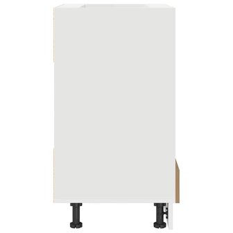 Ovenkast Riga artisanaal eikenkleurig 60 x 46 x 81.5 cm 6