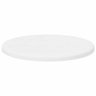 Tafelblad Wit 30 x 30 x 1.5 cm Bewerkt hout 5