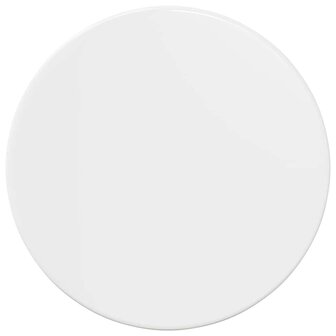 Tafelblad Hoogglans wit 30 x 30 x 1.5 cm Bewerkt hout 2