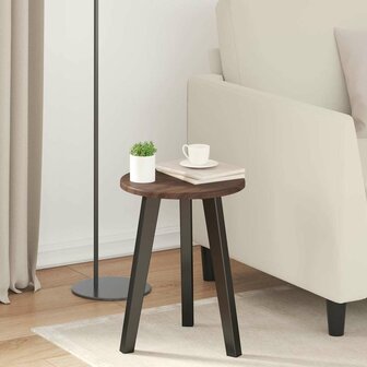 Tafelblad bruin eikenkleur 30 x 30 x 1.5 cm Bewerkt hout 1