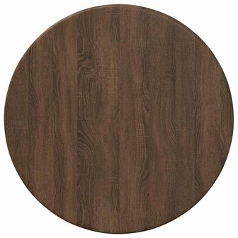 Tafelblad bruin eikenkleur 30 x 30 x 1.5 cm Bewerkt hout 2