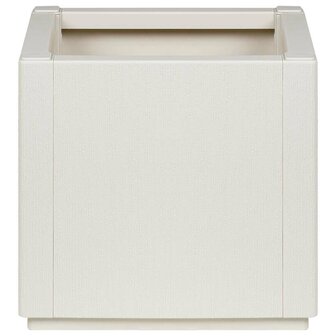 Tuin Bloempot Wit 36 x 36 x 35 cm Polypropyleen 4