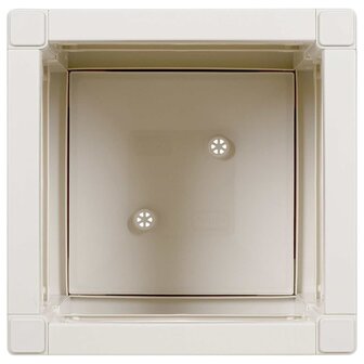 Tuin Bloempot Wit 36 x 36 x 35 cm Polypropyleen 5