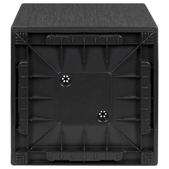 Tuin Bloempot Antraciet 36 x 36 x 35 cm Polypropyleen 3