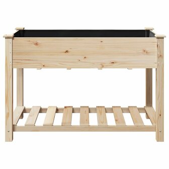 Tuin Bloempot Beige 115 x 59 x 76.5 cm Massief vurenhout 5